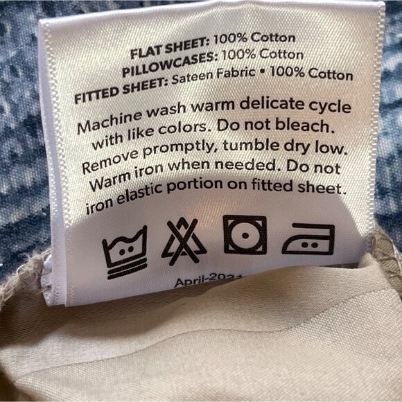 Members Mark Hotel Premier Collection Queen Beige Cotton Pillowcases 77h - Picture 4 of 4